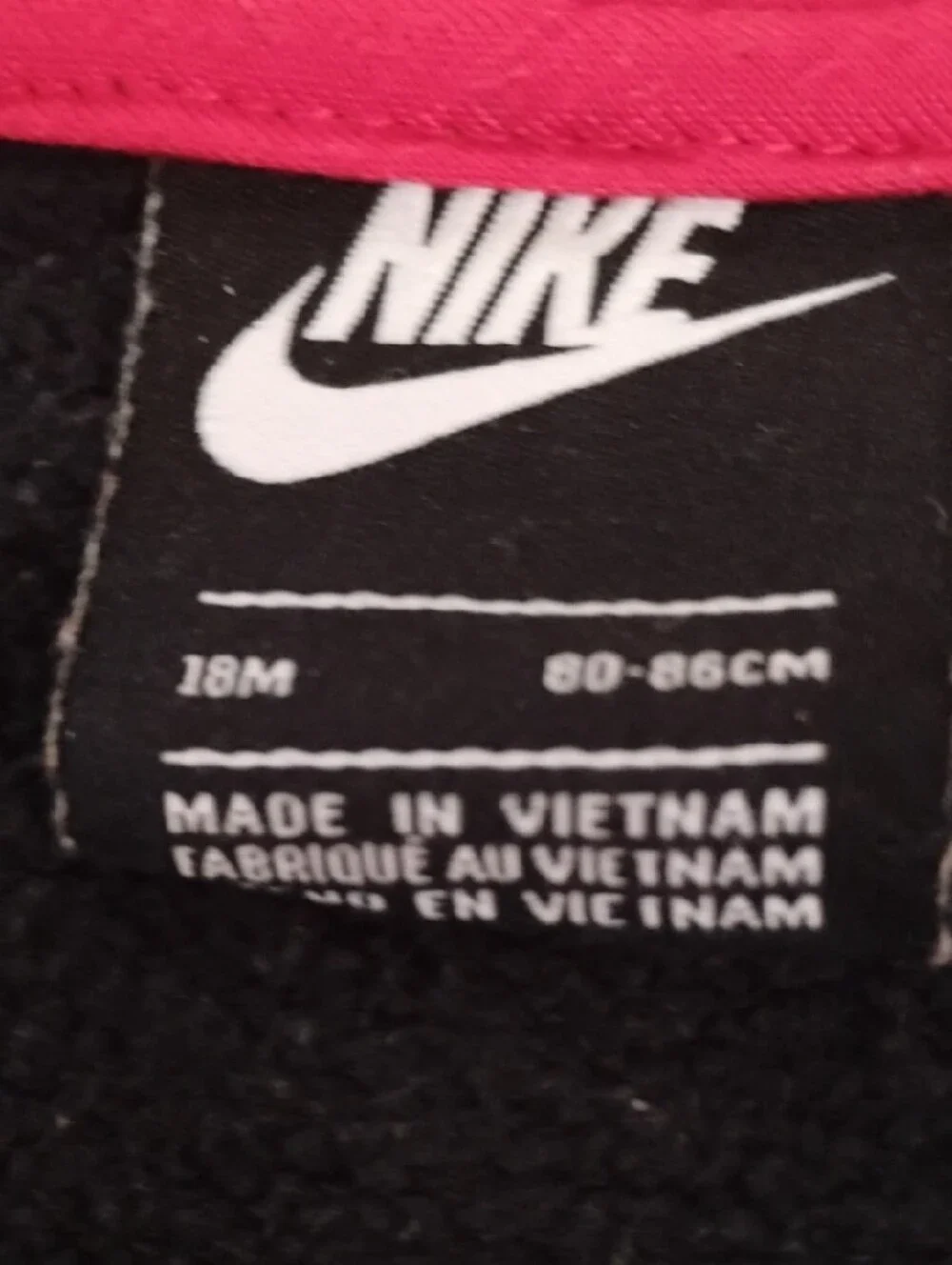 18 Month Boys Nike Zip Up Hoodie